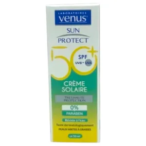 Venus Sun Protect – SPF 50+ Peaux Sèches
