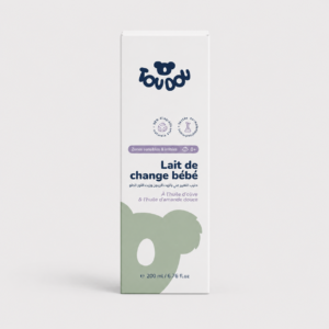 Toudou Lait de Change Bébé Huile d'Olive & Huile d'Amande Douce 200ml