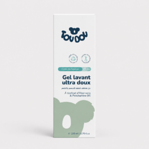 3. Toudou Gel Lavant Ultra Doux Corps & Cheveux Aloe Vera & Provitamine B5 200ml