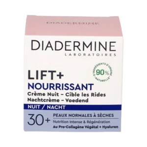 Diadermine Lift+ Nourrissant Crème Nuit – Cible les Rides 30+