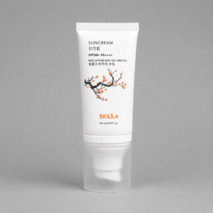 BIOLILA Suncream SPF50+ PA++++ – Rice Water & Tea Tree Oil – 50 ml