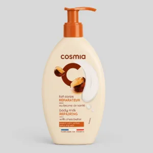 Cosmia Body Milk Réparateur – Beurre de Karité – 400 ml