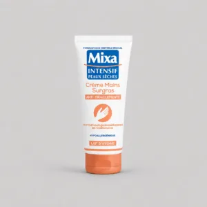Mixa Intensif Peaux Sèches – Crème Mains Surgras Anti-Tiraillements