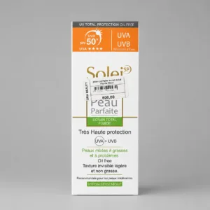 Soleil SP – Peau Parfaite Écran Total Fluide SPF 50+ (Oil Free)
