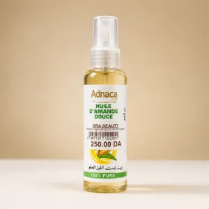 Adnaca – Huile d’Amande Douce 100% Pure